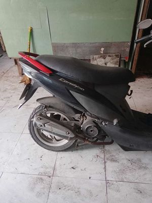 Xe tay ga 50cc Đỏ Đen