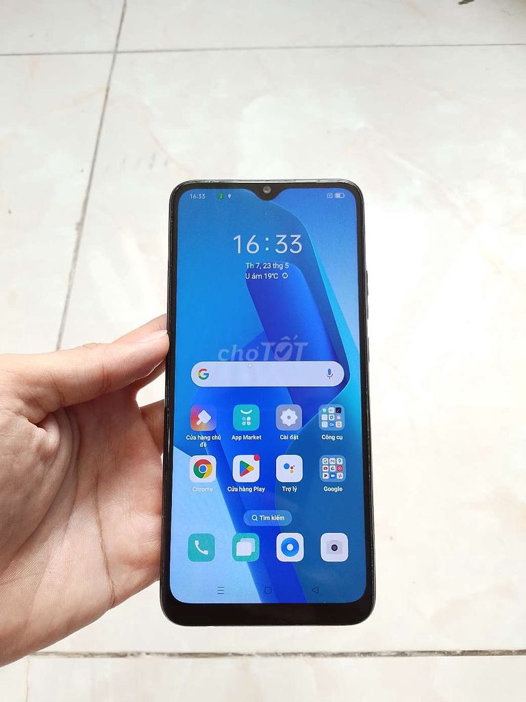 Oppo A16K 3GB/32GB Đen. Mua bán Điện thoại tại Quận Gò Vấp Tp Hồ Chí Minh được đăng bởi có Ship COD hình 1