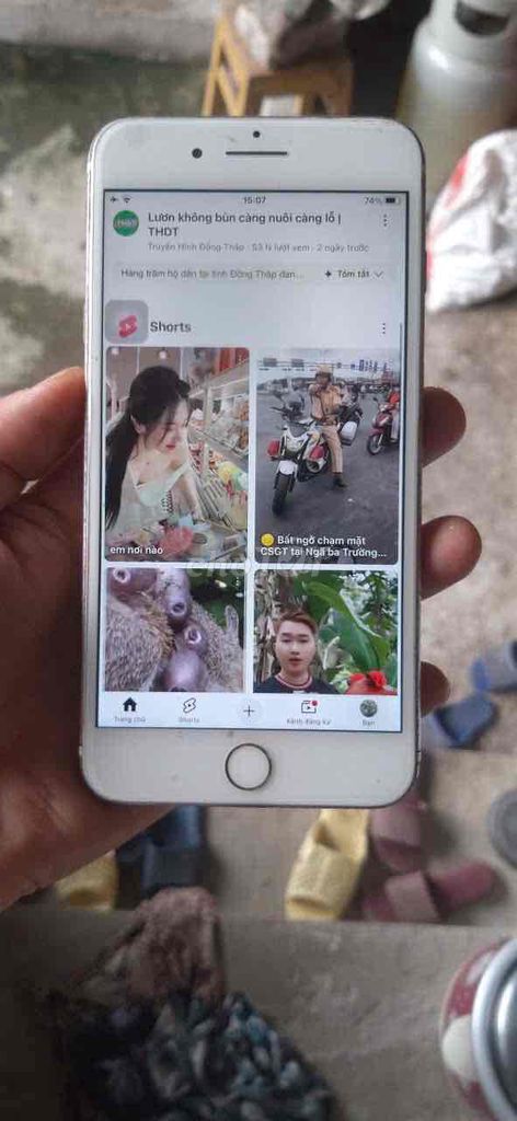 Apple iPhone 7 Plus 32GB Trắng. Mua bán Điện thoại tại Huyện Vĩnh Thạnh Cần Thơ được đăng bởi Vitinu hình 1