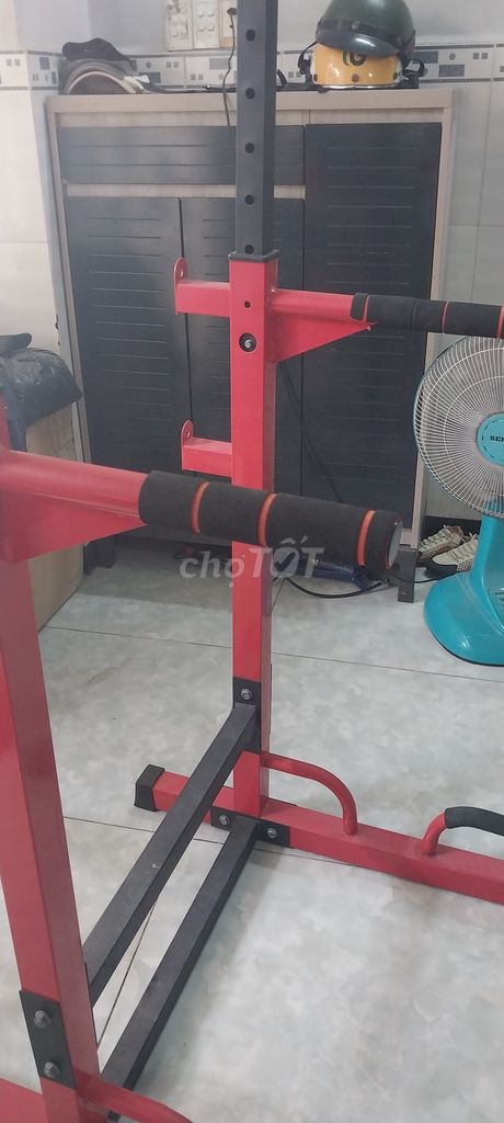Dụng cụ tập gym Đỏ Kim loại. Mua bán Đồ thể thao, Dã ngoại tại Quận Gò Vấp Tp Hồ Chí Minh được đăng bởi chau man hình 1