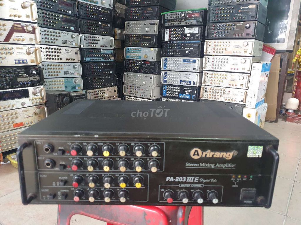 Ampli karaoke Arirang Pa 203iiie (chính hãng/8c