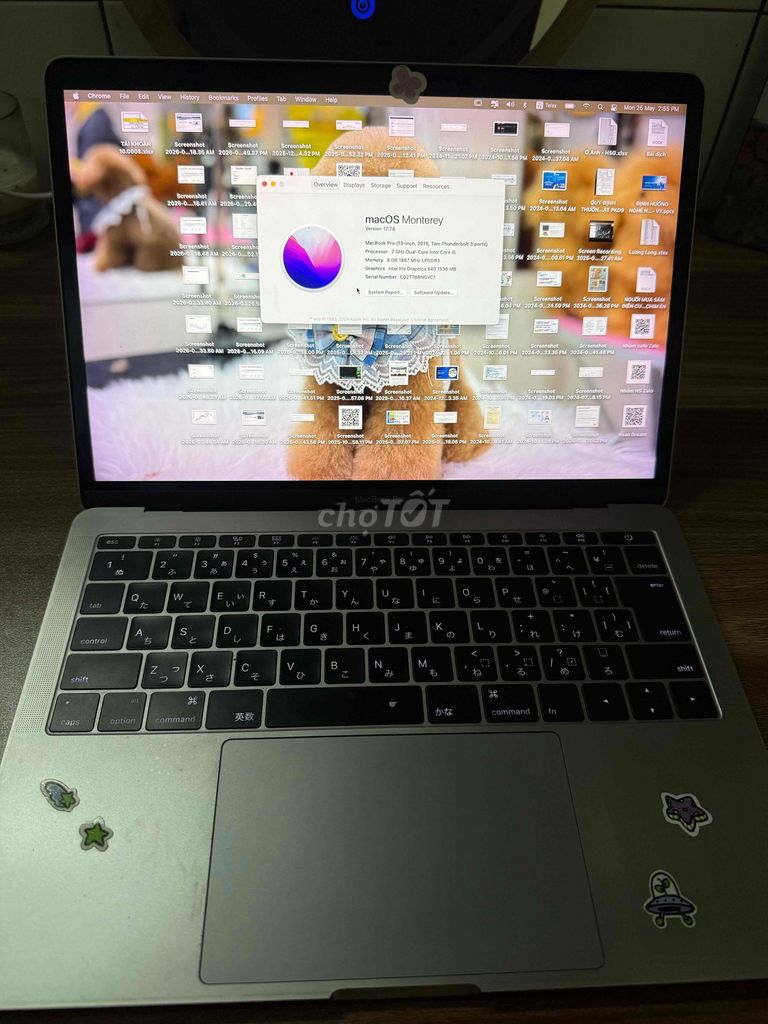 Apple Macbook Pro 2016 i5 8GB/256GB. Mua bán Laptop tại Quận Gò Vấp Tp Hồ Chí Minh được đăng bởi Ngọc long hình 1