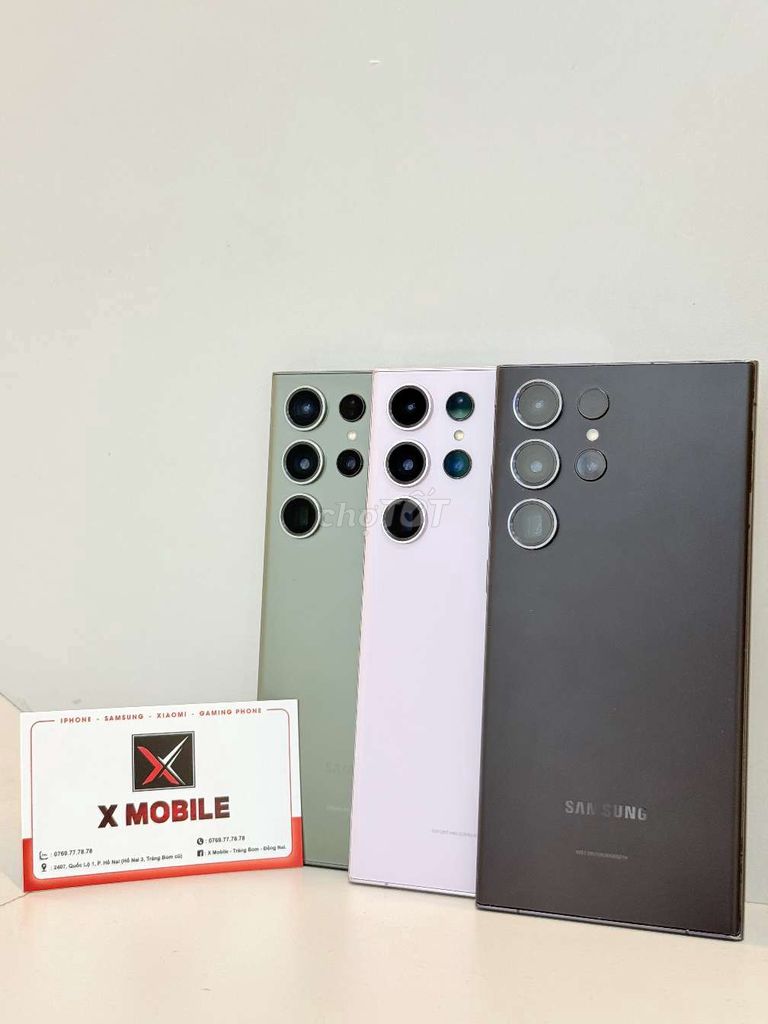 GALAXY S23 ULTRA 12/512G ĐỦ MÀU ZIN CHUẨN ĐẸP CHẤT. Mua bán Điện thoại tại Huyện Trảng Bom Đồng Nai được đăng bởi X Mobile Trảng Bom hình 1
