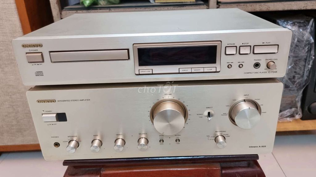 COMBO ONKYO AMPLY A-925 & CD C-724X