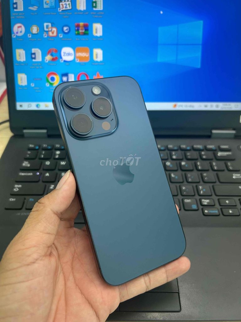 Apple iPhone 15 Pro 128GB Xanh. Mua bán Điện thoại tại Huyện Tây Sơn Bình Định được đăng bởi Tan Tay Son hình 1