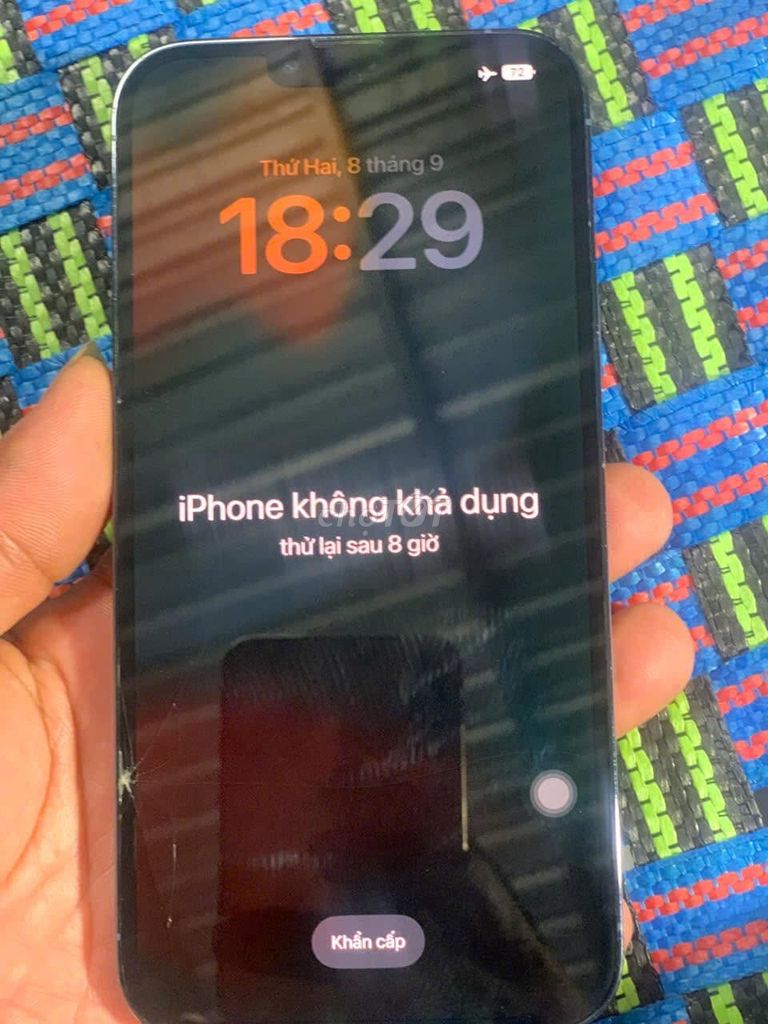 Apple iPhone 13 Pro Max Xám Dính iCloud. Mua bán Điện thoại tại Huyện Bình Chánh Tp Hồ Chí Minh được đăng bởi Hội Đồ Điện Tử hình 1