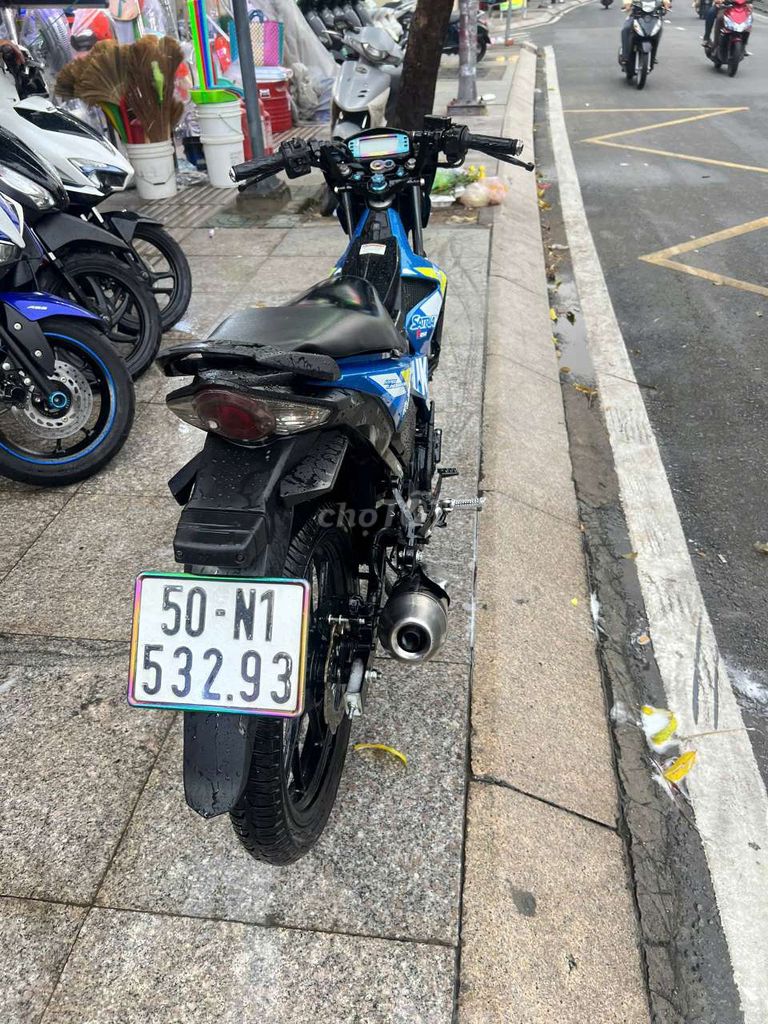 Suzuki Satria 2019 mới 90% Bstp chính chủ. Mua bán Xe máy tại Quận Tân Phú Tp Hồ Chí Minh được đăng bởi Tuanduy hình 4
