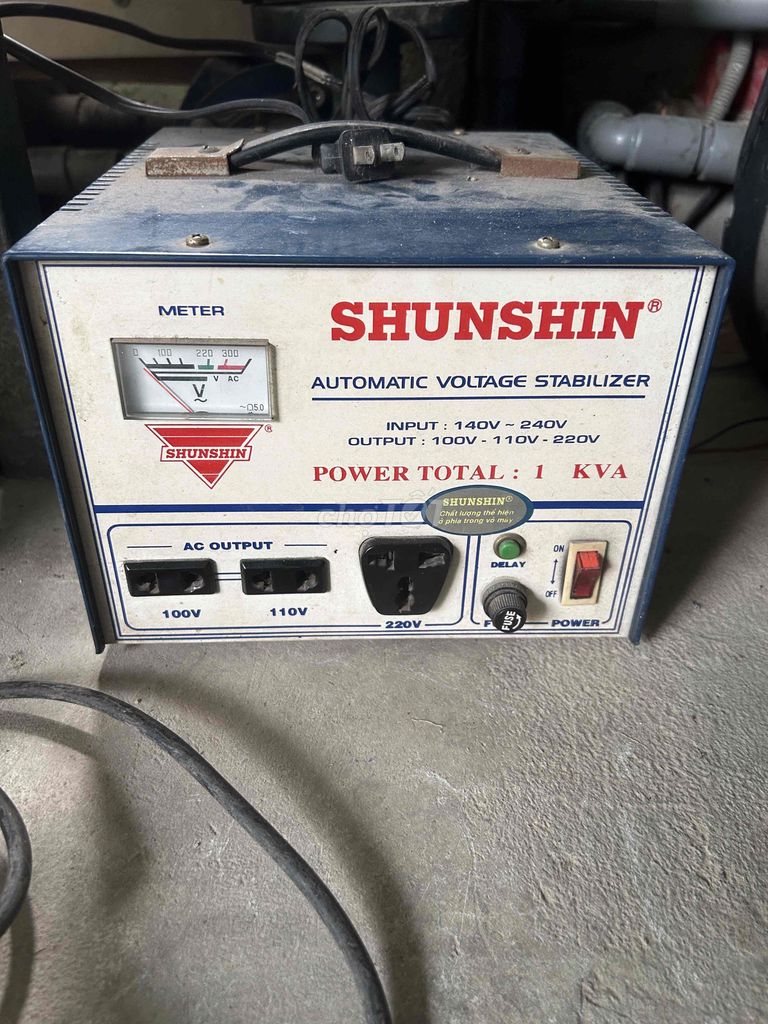 Ổn áp SHUNSHIN 1 KVA. Mua bán Đồ chuyên dụng, Giống nuôi trồng tại Quận 12 Tp Hồ Chí Minh được đăng bởi Chỉ Bán Tại Nhà Sài Gòn Quận12 hình 1