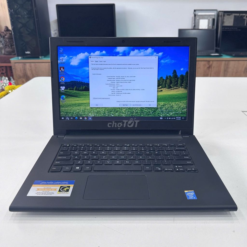 Dell Inspiron 3443 Core i5-5200U nguyên zin giá rẻ