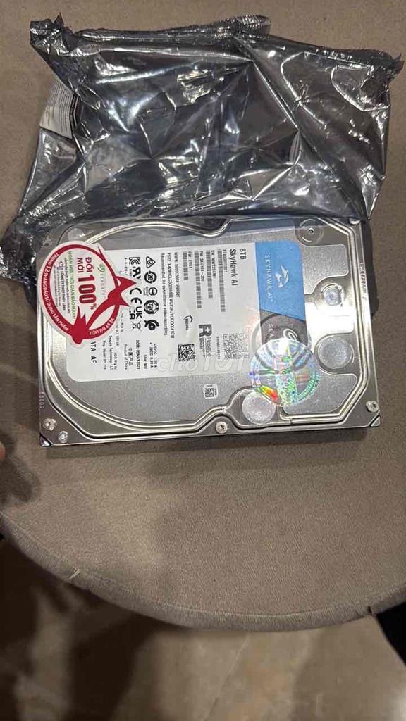 Ổ cứng Seagate SkyHawk AI ST8000VE001. Mua bán Linh kiện (RAM, Card...) tại Quận Hoàng Mai Hà Nội được đăng bởi lê hùng hình 1