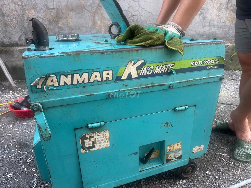 Máy phát điện Yanmar King Mate YDG 200S Dầu Diesel. Mua bán Đồ chuyên dụng, Giống nuôi trồng tại Huyện An Lão Hải Phòng được đăng bởi Đặng Văn mãi hình 1