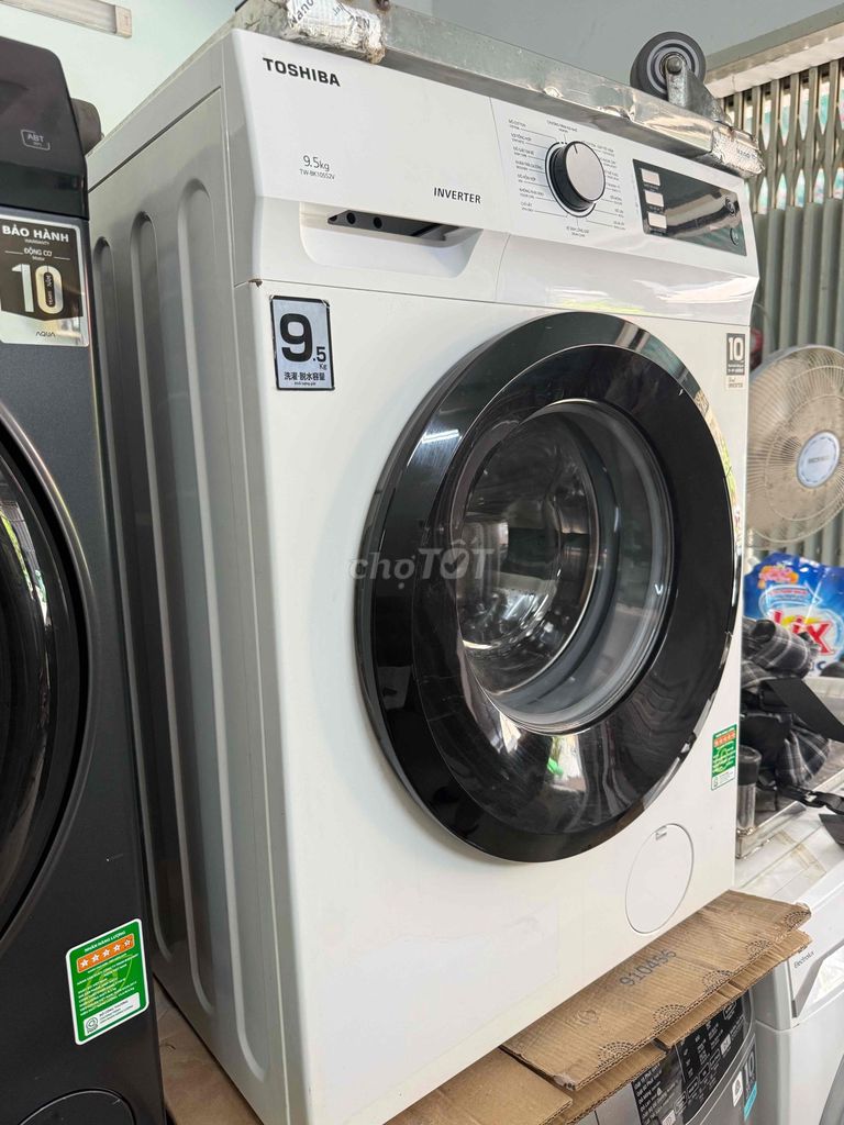 Máy giặt Toshiba Inverter 9.5kg Trắng. Mua bán Máy giặt tại Quận 8 Tp Hồ Chí Minh được đăng bởi Điện Lạnh Giá Tốt hình 1
