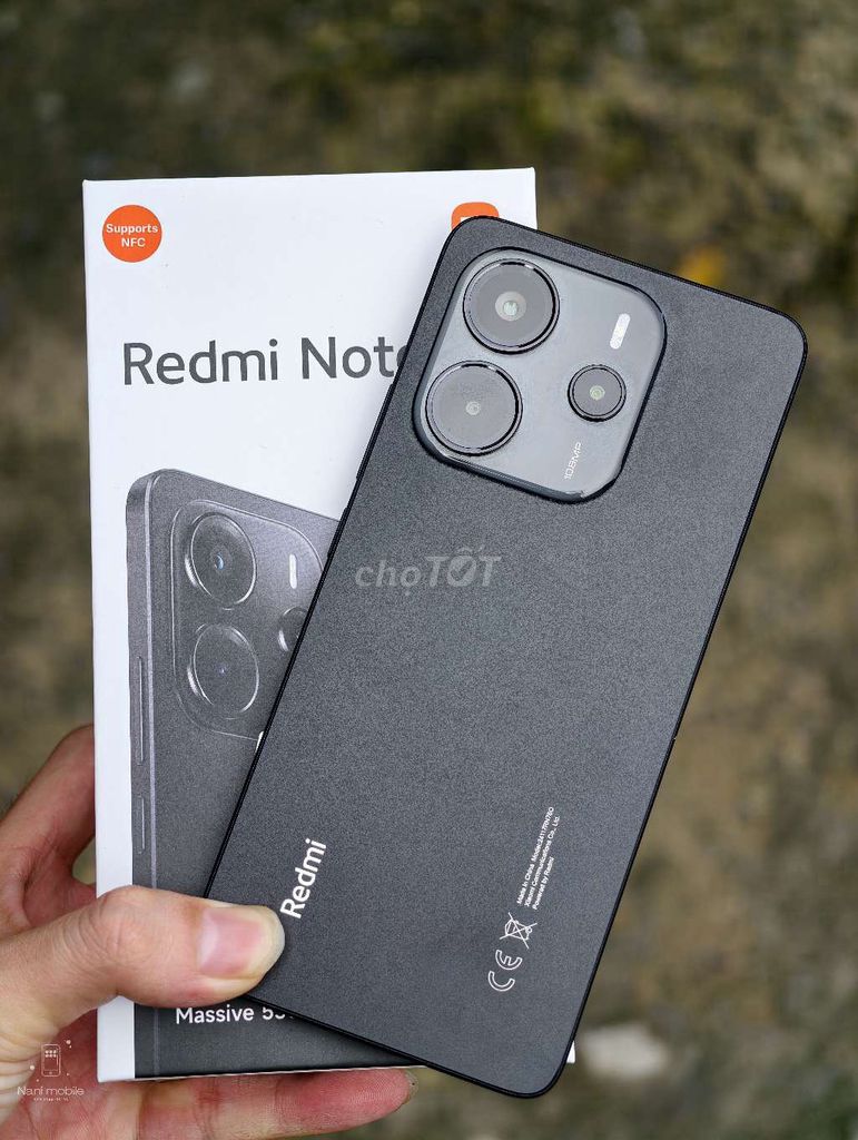 Xiaomi Redmi Note 14 128GB Đen. Mua bán Điện thoại tại Thành phố Thủ Đức Tp Hồ Chí Minh được đăng bởi NANI MOBILE hình 1