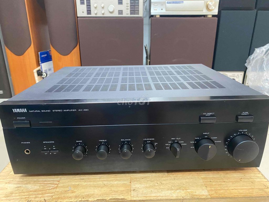Âm ly Yamaha AX-490 điện 220v công suất 210 wat. Mua bán Tivi, Âm thanh tại Quận 11 Tp Hồ Chí Minh được đăng bởi Duy Nguyễn hình 1