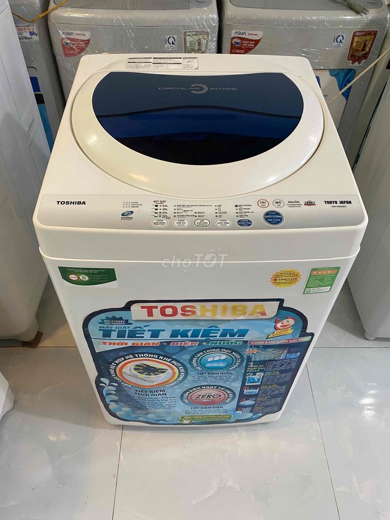 Bán MG Toshiba 7kg Tiết kiệm điện Mới98%Zin 100%