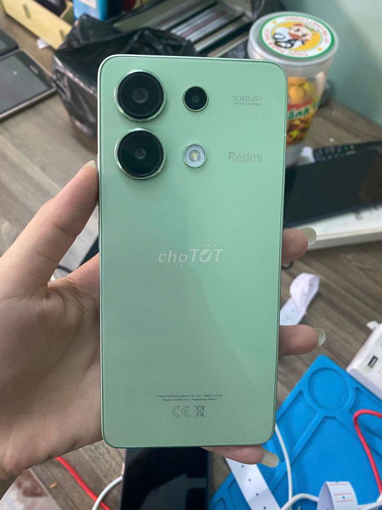 Redmi note 13, r6 128GB, đẹp, cấu hình tốt. Mua bán Điện thoại tại Thành phố Thủ Dầu Một Bình Dương được đăng bởi Phước Mobile hình 1