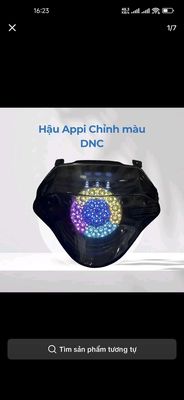 Hậu Appi DNC Đen Sirius 50cc