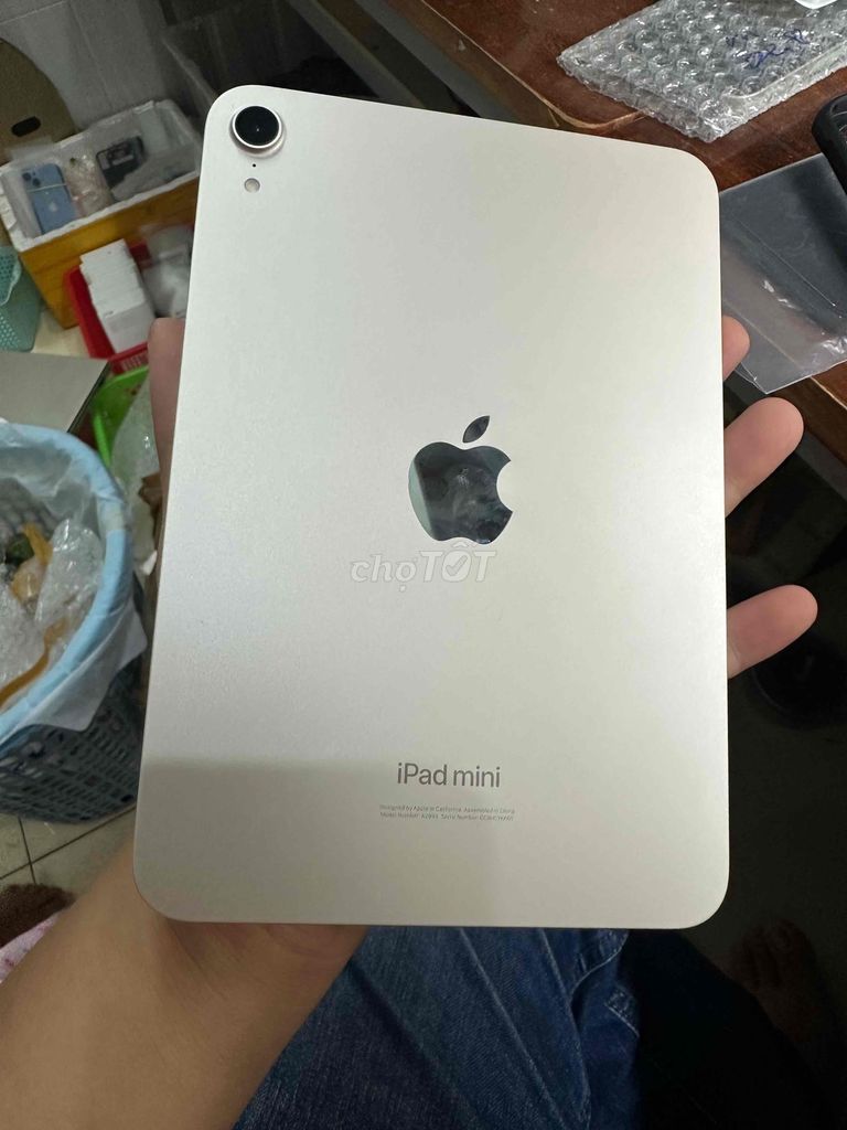 iPad mini 7 Wifi 256GB Trắng pin zin 90%. Mua bán Máy tính bảng tại Thành phố Bến Tre Bến Tre được đăng bởi Trương Thanh Minh hình 1