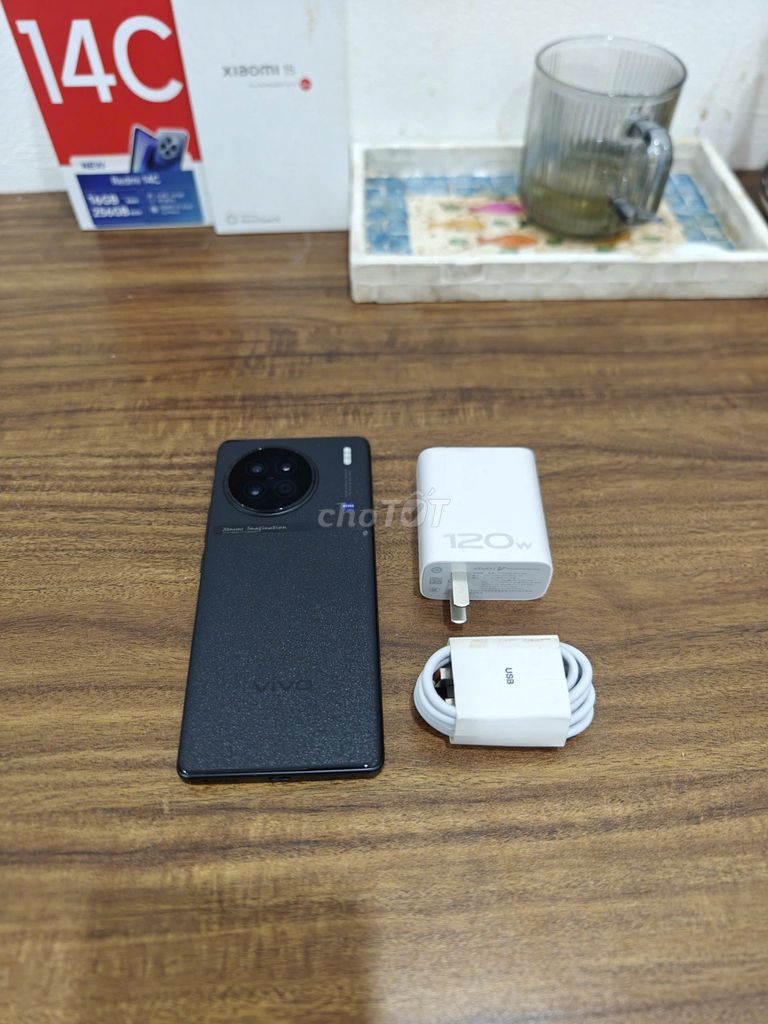 Vivo X90 5G 12/256 pin 100% sạc 120w có ship COD. Mua bán Điện thoại tại Quận Hoàng Mai Hà Nội được đăng bởi Trần Ngọc Hiếu hình 1