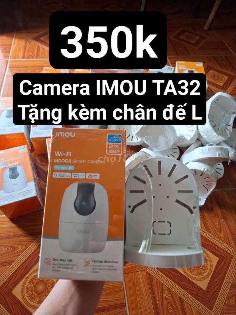 Camera an ninh IMOU TA32 2K Trắng. Mua bán Máy ảnh, Máy quay tại Thành phố Bến Tre Bến Tre được đăng bởi Tạp Hóa Online hình 1