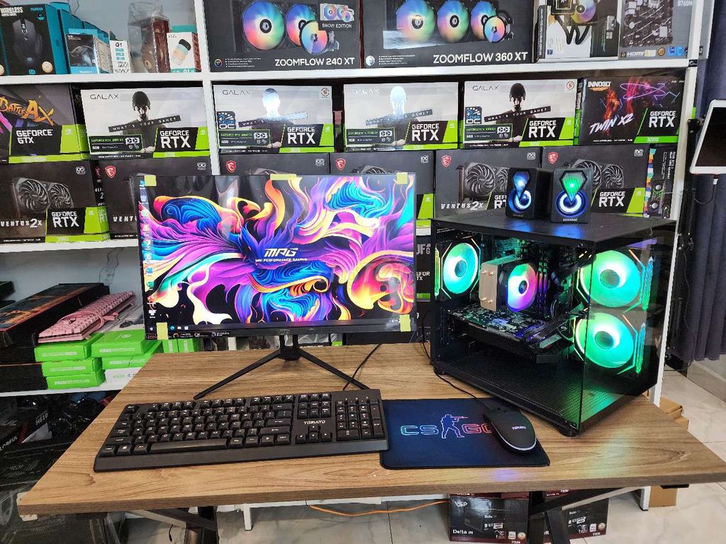 Bộ PC Gaming đồ họa i5-9400/16Gb/Vga4G/24"100hzNew. Mua bán Máy tính để bàn tại Thành phố Thủ Đức Tp Hồ Chí Minh được đăng bởi MINH SÀI GÒN COMPUTER THỦ ĐỨC hình 4