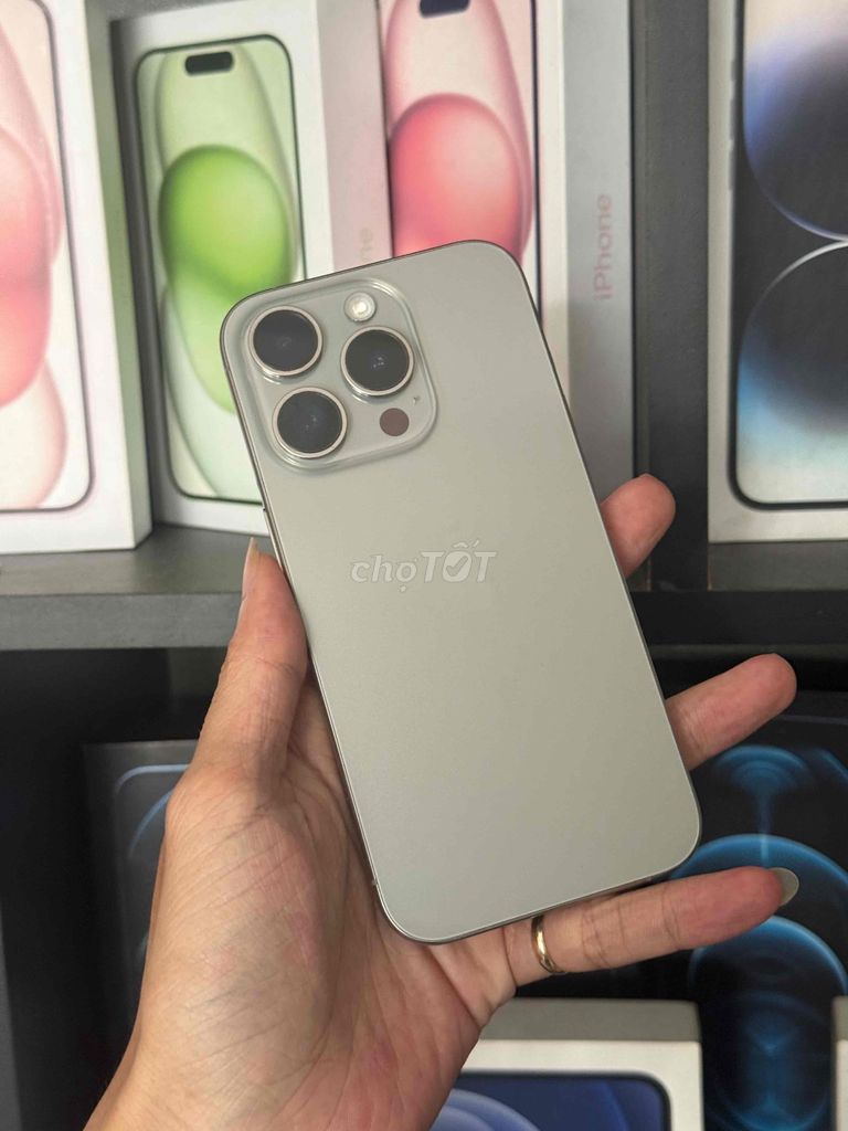 iPhone 15 Pro 128GB 4G đẹp 99 giao lưu. Mua bán Điện thoại tại Thị xã Bến Cát Bình Dương được đăng bởi Devil Nguyễn hình 1
