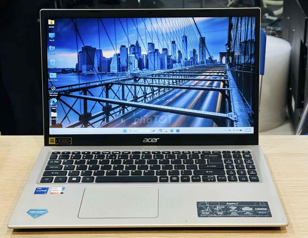 Acer Aspire A315 i5-1135G7 15.6 inch 8GB/512GB. Mua bán Laptop tại Quận Đống Đa Hà Nội được đăng bởi Bảo Táo Store hình 1