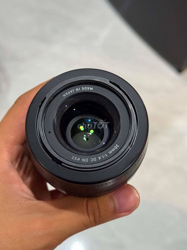 Ống kính Sigma 30mm 1:1.4 DC DN. Mua bán Máy ảnh, Máy quay tại Quận Gò Vấp Tp Hồ Chí Minh được đăng bởi Đinh Tuấn Anh hình 1