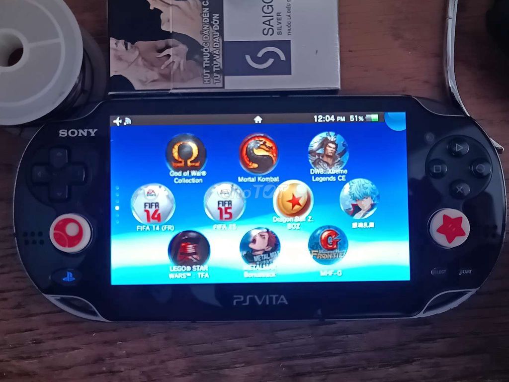Máy chơi game cầm tay Sony PS Vita 1000 Đen. Mua bán Thiết bị chơi game tại Quận Bình Tân Tp Hồ Chí Minh được đăng bởi Cường Như hình 1