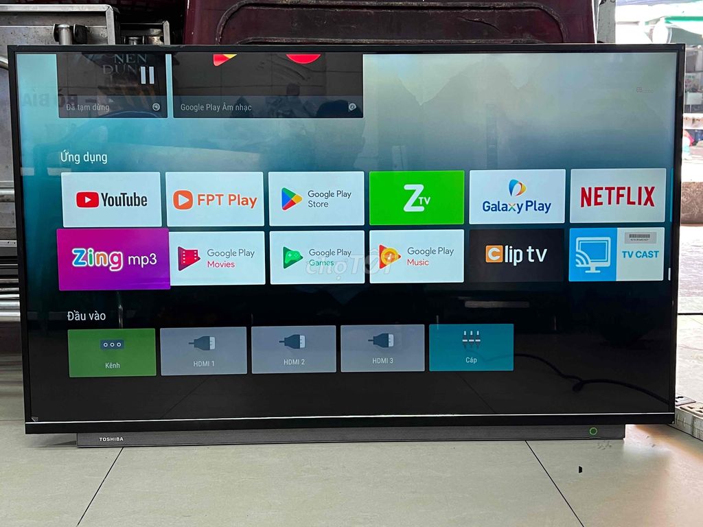 Toshiba 43inch Android ! 4K ! viền Nhôm Mỏng Đẹp