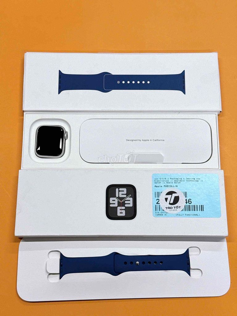 Apple Watch SE2 40mm Bạc Mới 100% BH 12 tháng sd. Mua bán Thiết bị đeo thông minh tại Quận 10 Tp Hồ Chí Minh được đăng bởi Táo Tốt Apple  hình 1