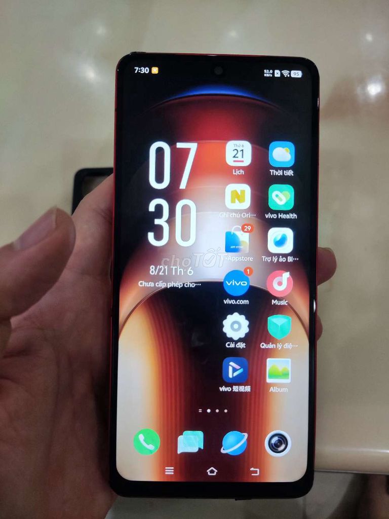 Vivo iQOO Neo 9 Snapdragon 8 Gen 2 16GB/256GB Đỏ. Mua bán Điện thoại tại Quận Cẩm Lệ Đà Nẵng được đăng bởi DEEProjecter hình 1