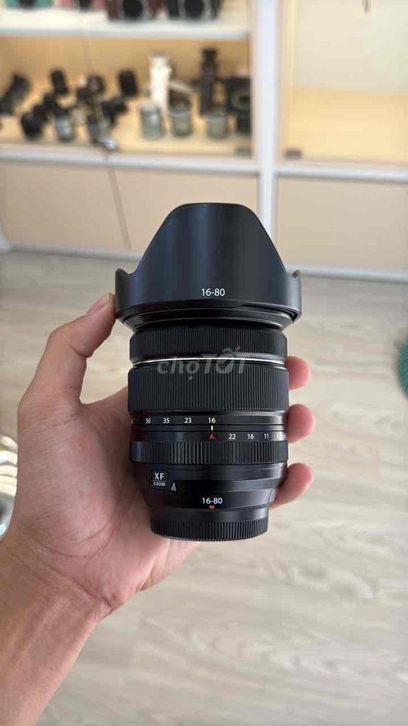 Ống kính Fujifilm XF 16-80mm f/4 Đen. Mua bán Máy ảnh, Máy quay tại Quận Phú Nhuận Tp Hồ Chí Minh được đăng bởi Khánh máy ảnh top 1 hình 1