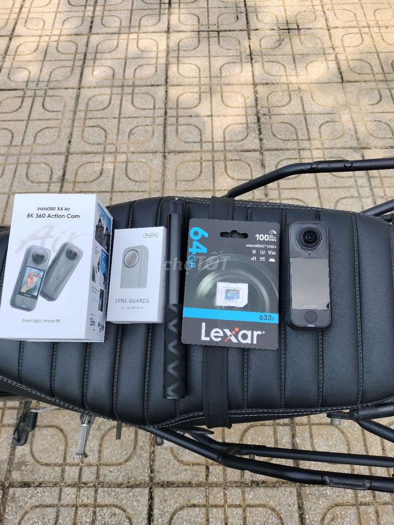 Insta360 X4 Air lướt 99% full box. Mua bán Máy ảnh, Máy quay tại Huyện Củ Chi Tp Hồ Chí Minh được đăng bởi KHẦY ACTION  hình 1