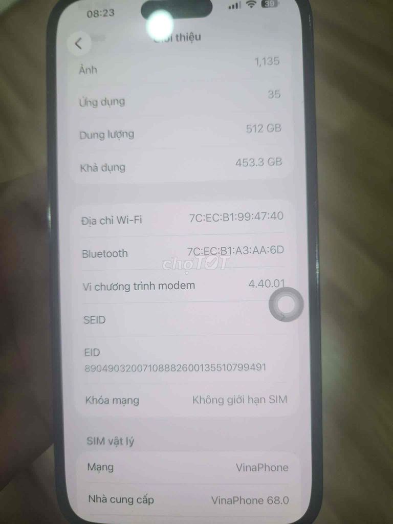 Apple iPhone 14 Pro Max 512GB Xanh 85%. Mua bán Điện thoại tại Quận 10 Tp Hồ Chí Minh được đăng bởi nguyễn nguyễn hình 1