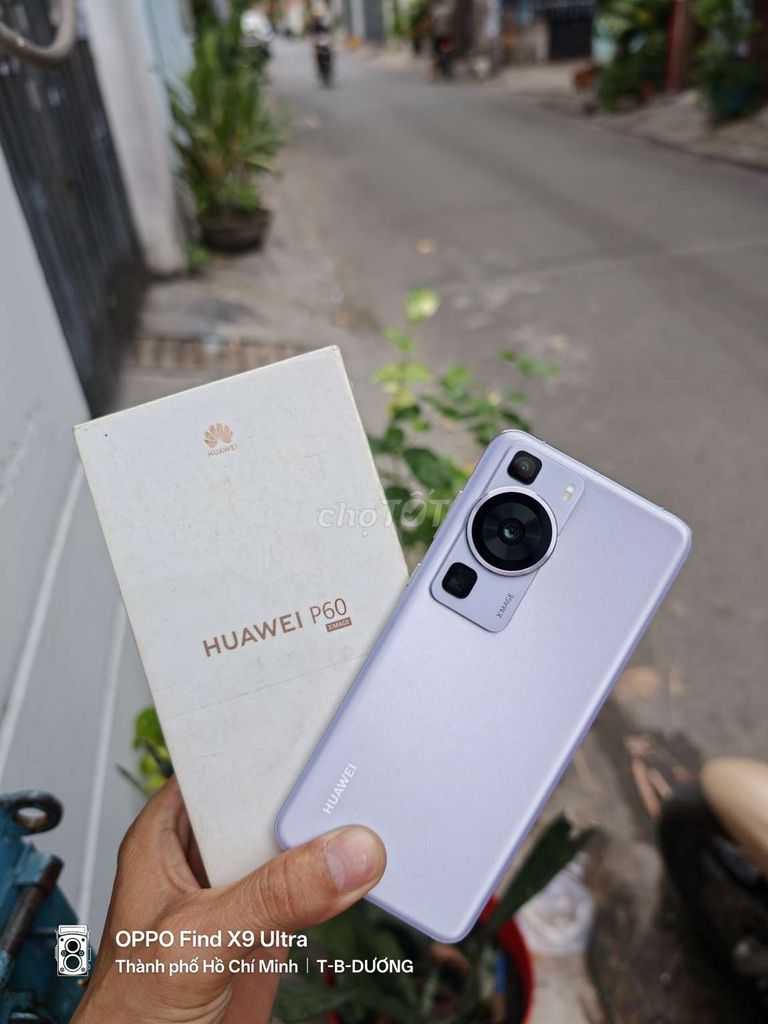 Huawei P60 12/256GB fullbox Tím 99%. Mua bán Điện thoại tại Quận Bình Tân Tp Hồ Chí Minh được đăng bởi Thái Bình Dương hình 1