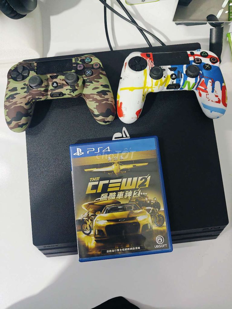 Ps4 pro 2 tay cầm