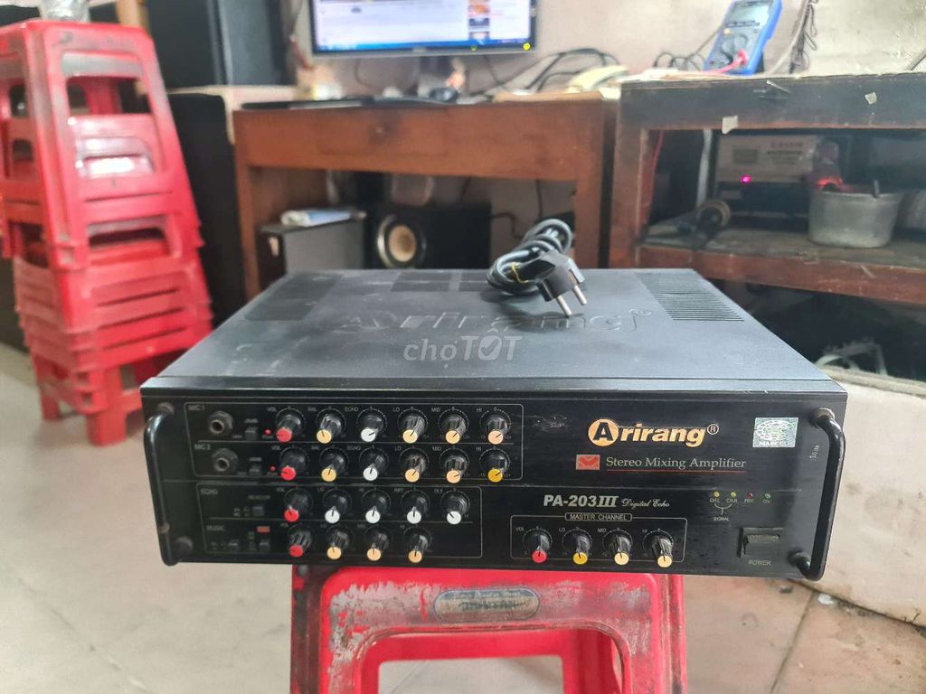 Ampli Arirang Pa 203III ( 8fet/hãng/đen. Mua bán Tivi, Âm thanh tại Quận 3 Tp Hồ Chí Minh được đăng bởi Xuanthuy hình 1