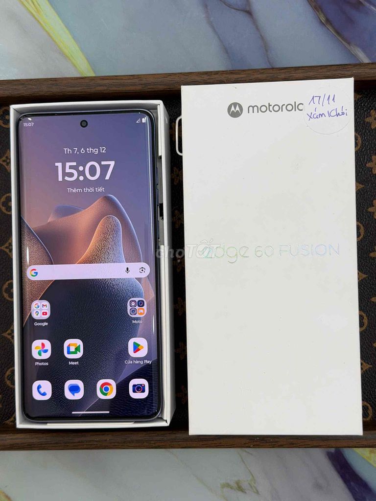 Motorola Edge 60 Fusion 8/256GB 99% BH 18/11/26. Mua bán Điện thoại tại Quận Ninh Kiều Cần Thơ được đăng bởi Thái Mobile hình 1