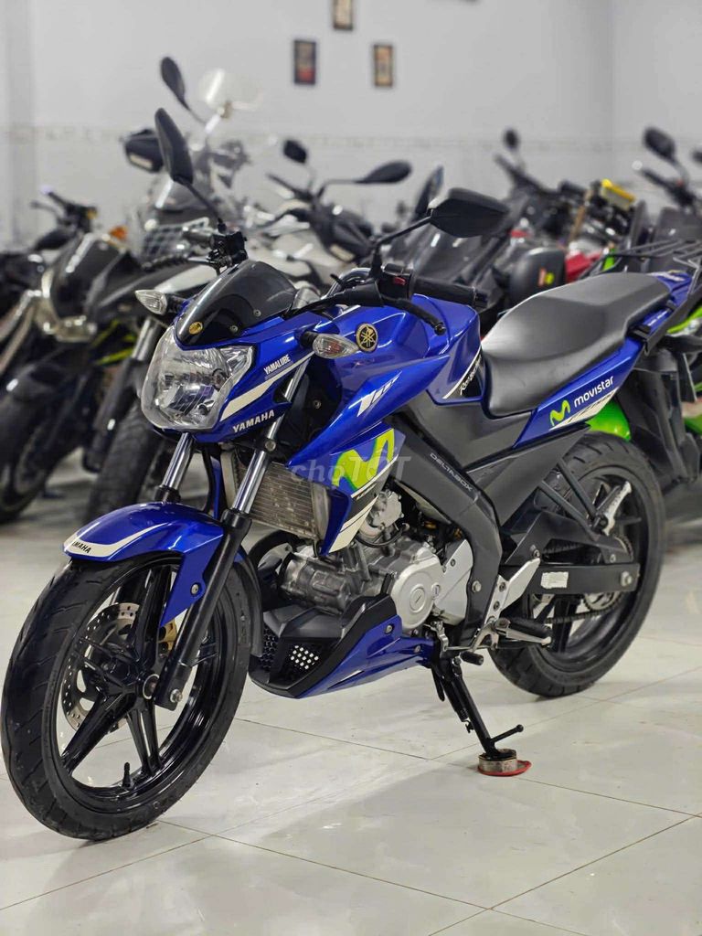 Yamaha FZ150i 2015 Xanh dương 9000 km. Mua bán Xe máy tại Huyện Bình Chánh Tp Hồ Chí Minh được đăng bởi Đông Moto Bình chánh  hình 3
