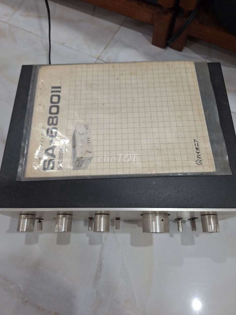 Amply Pioneer SA-6800II Bạc. Mua bán Tivi, Âm thanh tại Quận Hải Châu Đà Nẵng được đăng bởi linh hình 1