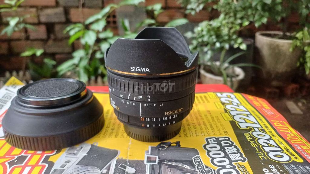 Lens Sigma Fisheye 15f2.8D EX for Nikon