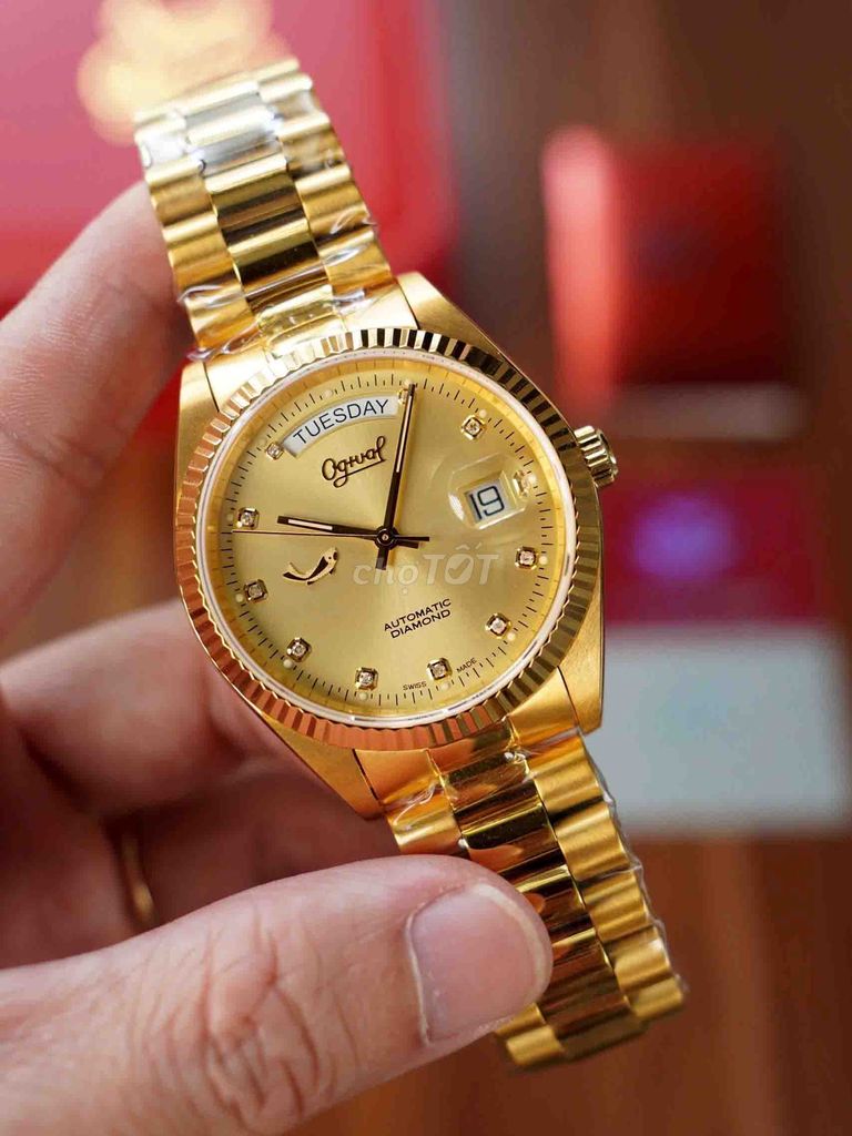 Ogival Diamond Day Date OG30328MK-V 40mm  Like New. Mua bán Đồng hồ tại Quận Bình Thạnh Tp Hồ Chí Minh được đăng bởi Nguyễn Tiến hình 1