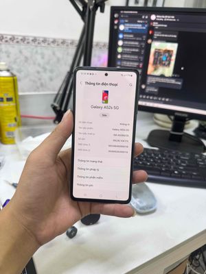 Samsung Galaxy A52s 5G 8GB/128GB Xanh lá