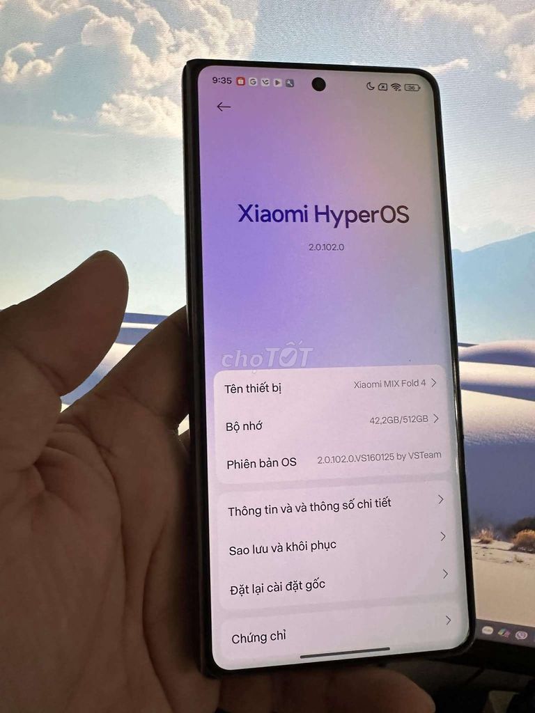 Xiaomi MIX Fold 4 16GB/512GB. Mua bán Điện thoại tại Thành phố Châu Đốc An Giang được đăng bởi Thuận Mua Vừa Bán 288 hình 1