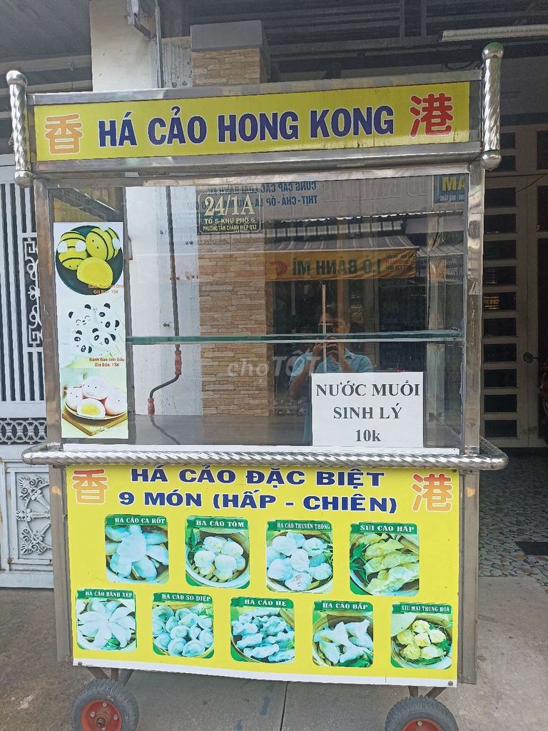 Xe bán hàng rong Inox bán thức ăn đồ uống tốt. Mua bán Đồ chuyên dụng, Giống nuôi trồng tại Quận 12 Tp Hồ Chí Minh được đăng bởi Đặng Tôn Nghị hình 1