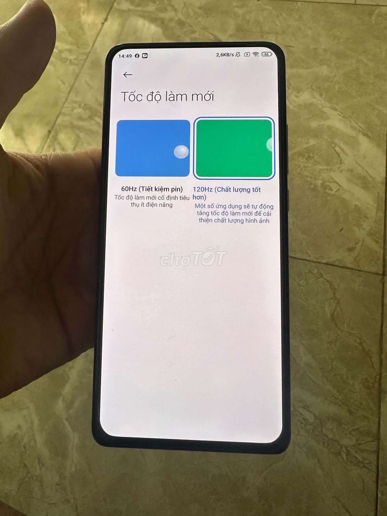 Xiaomi Redmi K30 Pro Trắng. Mua bán Điện thoại tại Huyện Bàu Bàng Bình Dương được đăng bởi hỏi là chốt hình 1