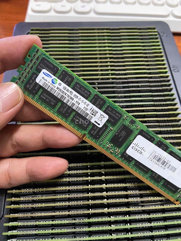 Dram 3 16G/1066 Samsung Ecc Rigitered chuyên xeon