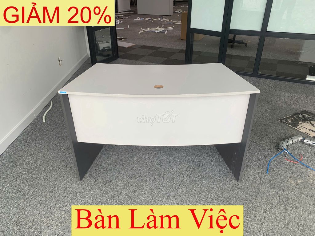 Bàn làm việc# Bàn làm việc#Bàn làm việc#Bàn 1m2_5. Mua bán Đồ dùng văn phòng tại Quận 7 Tp Hồ Chí Minh được đăng bởi TỔNG KHO THANH LÝ hình 1