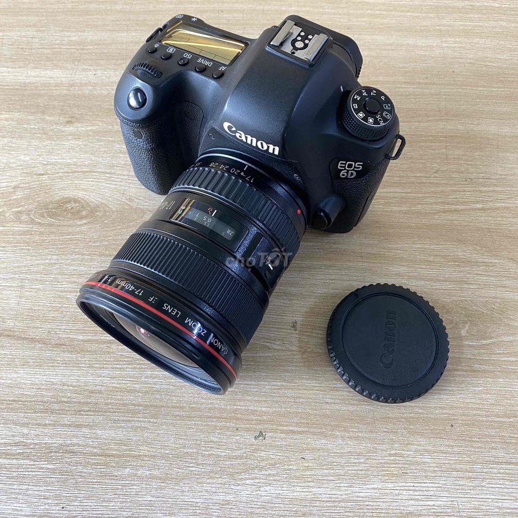 Máy ảnh Canon 6D và Lens 17-40mm f/4L. Mua bán Máy ảnh, Máy quay tại Thành phố Nam Định Nam Định được đăng bởi LONGVU STORE hình 1